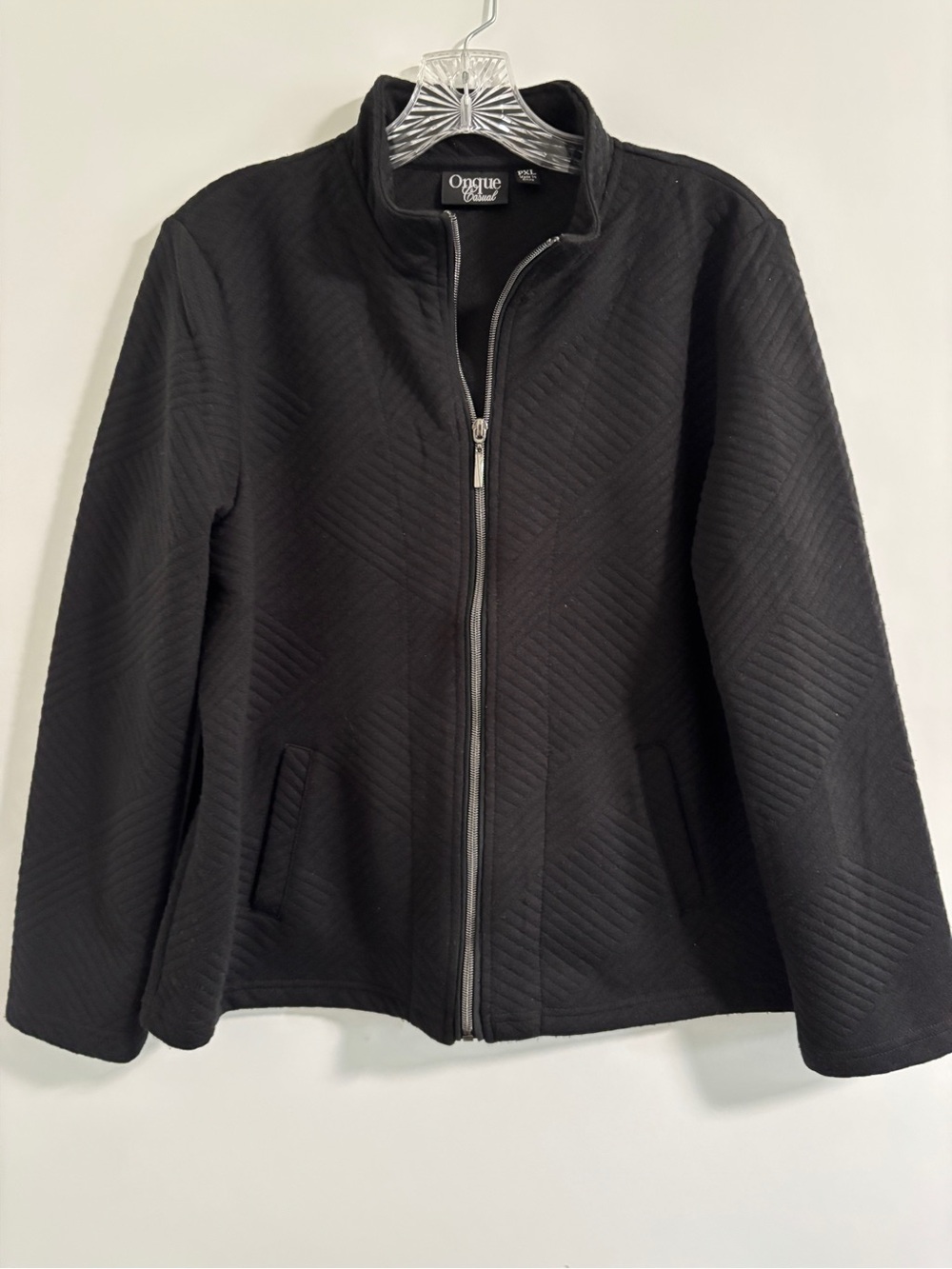 Onque Casuals Black Quilted Topper PXL